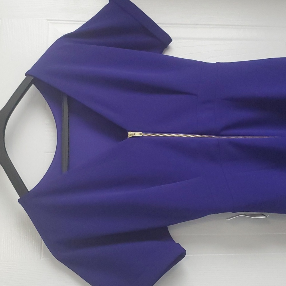 Naiman Marcus dress  D3396 ELECTRIC BLUE COLOR very pretty design size S - Picture 7 of 8